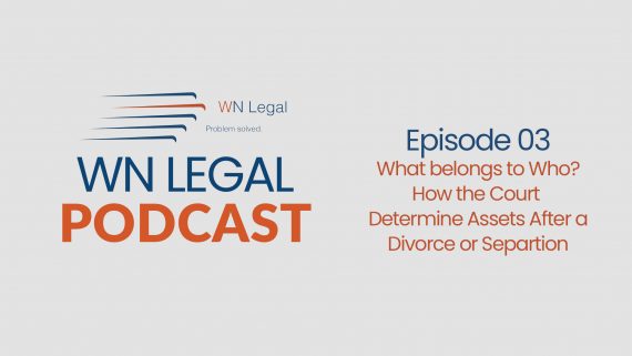 How the court determine assets after divorce