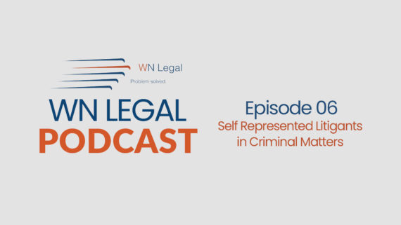 Self Represented Litigants in Criminal Matters