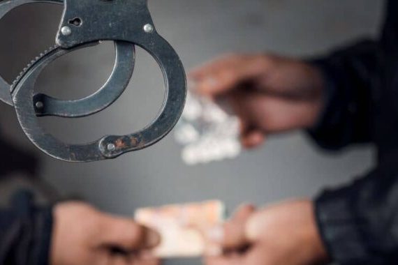 Man arrested for drug possession.