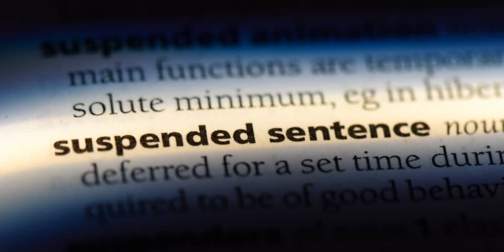 Suspended sentences are often used for less serious offenses or for offenders who are considered low risk to the community.